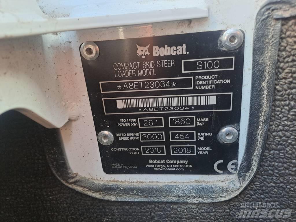 Bobcat S 100 Smykem řízené nakladače