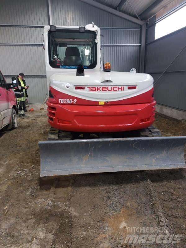 Takeuchi TB290 Midi rýpadla 7t - 12t