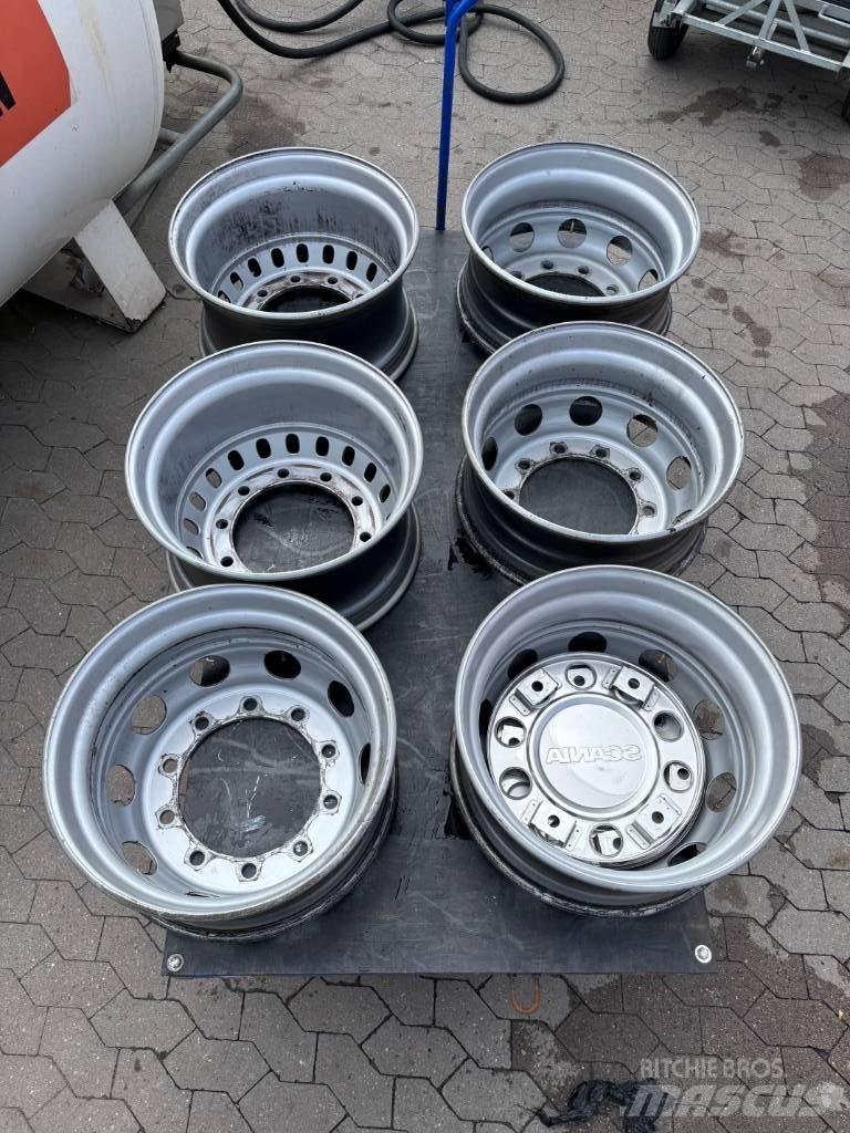 Scania P Pneumatiky, kola a ráfky