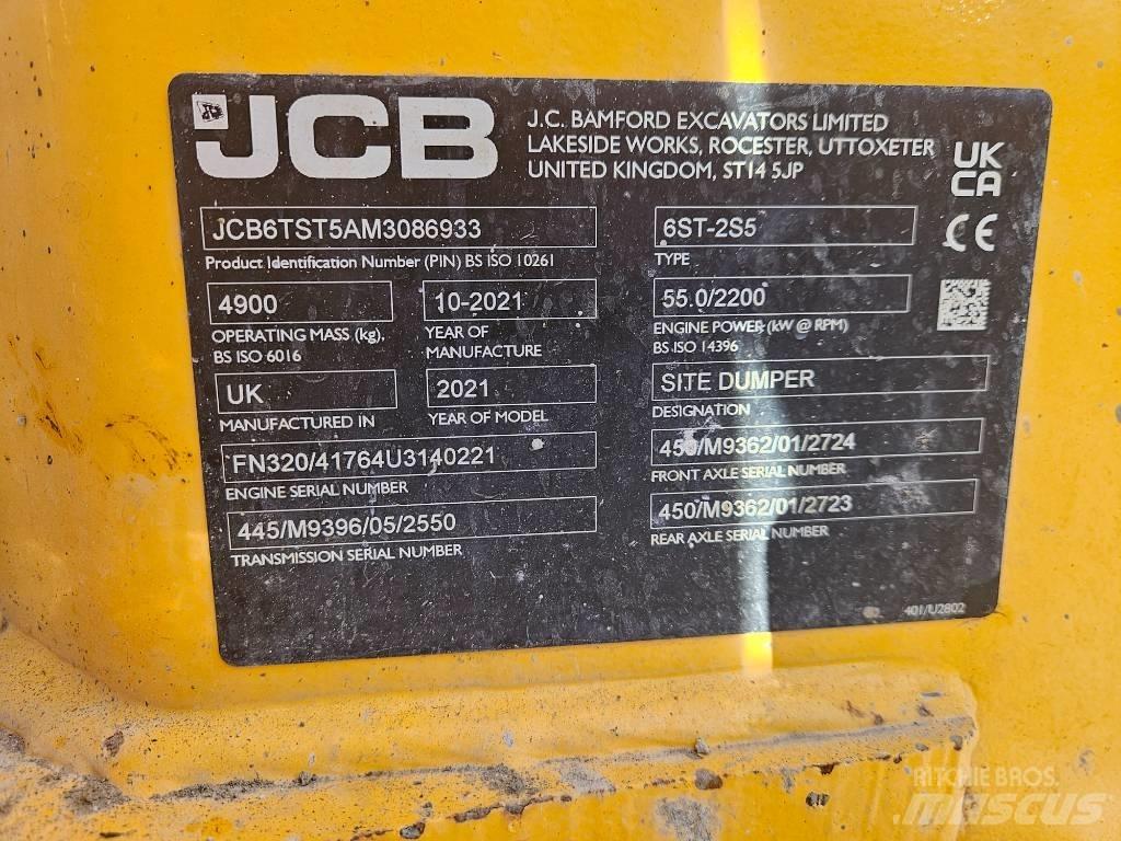 JCB 6ST-2S5 Kloubové dempry