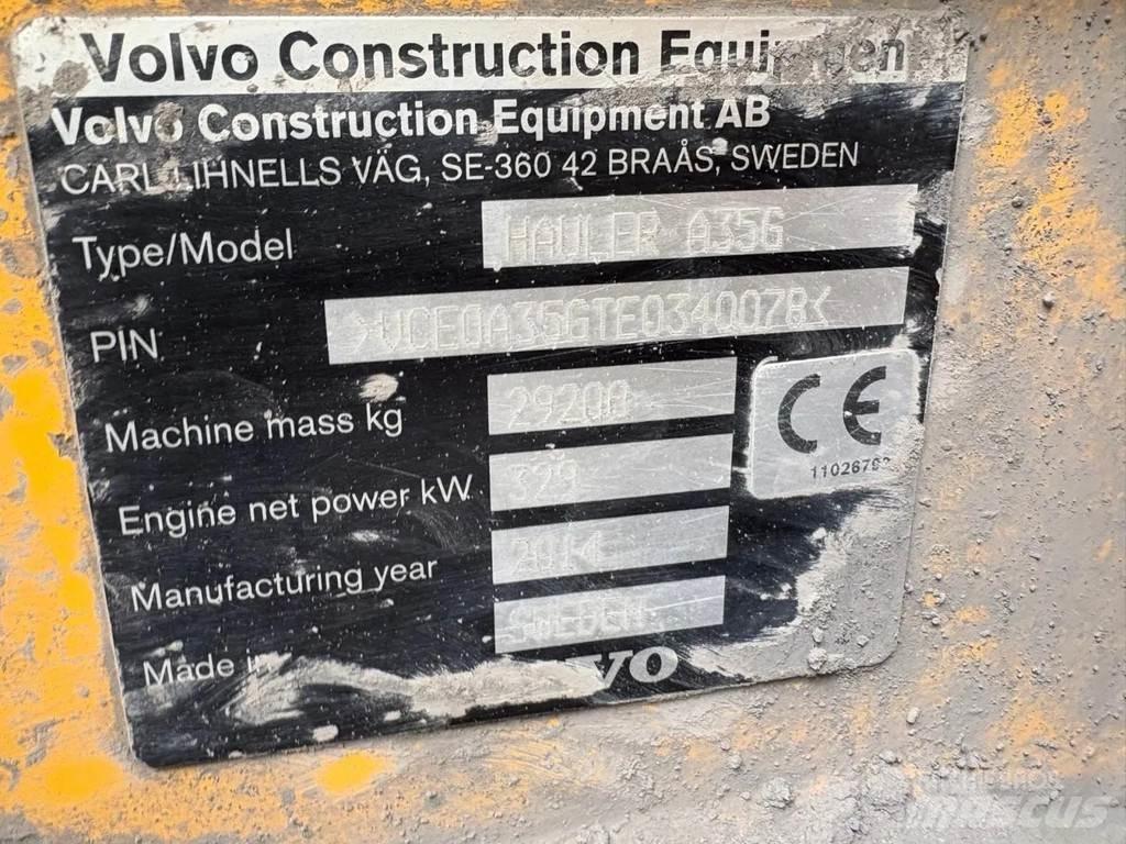 Volvo HAULER A35G Vyklápěcí dempry