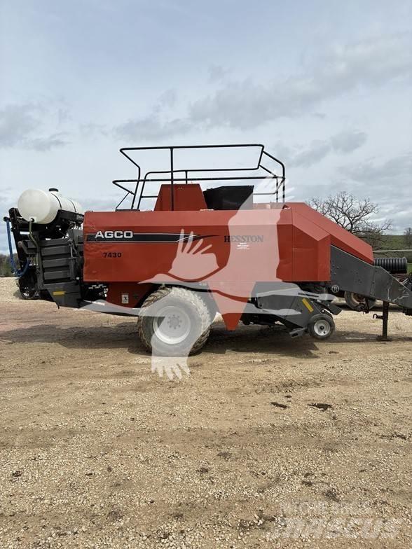 Agco 7430 Lis na hranaté balíky
