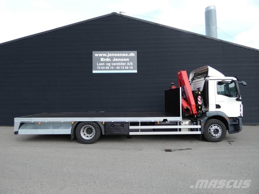 MAN TGM 18.290 Autojeřáby, hydraulické ruky