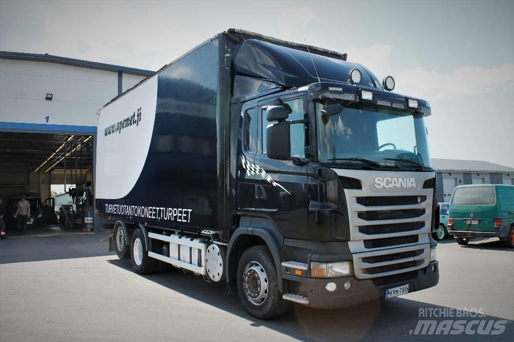 Scania R 560 Vozy na dřevní štěpku