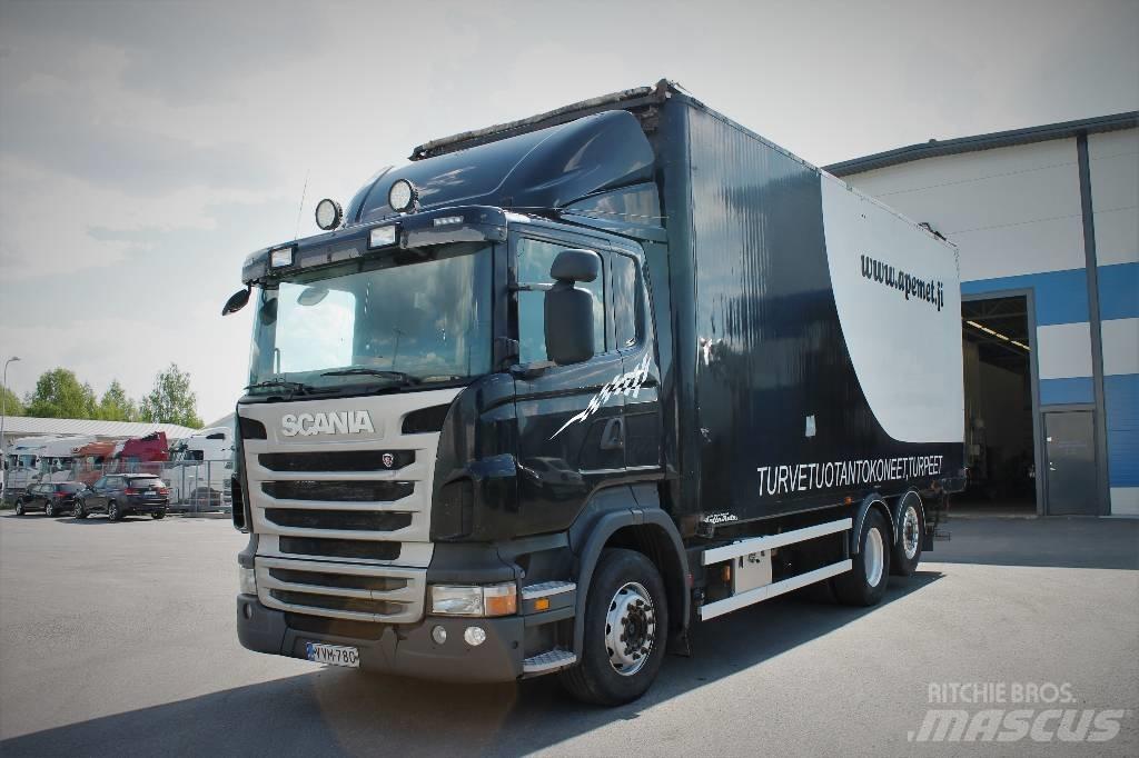 Scania R 560 Vozy na dřevní štěpku
