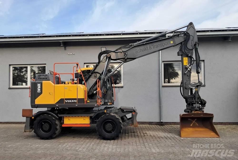 Volvo EW 160 E Kolová rýpadla