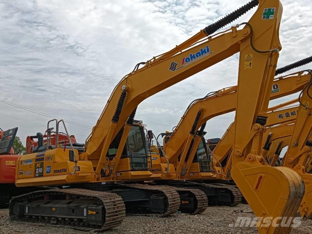Komatsu PC 210-8 Pásová rýpadla