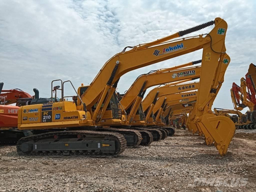 Komatsu PC 210-8 Pásová rýpadla