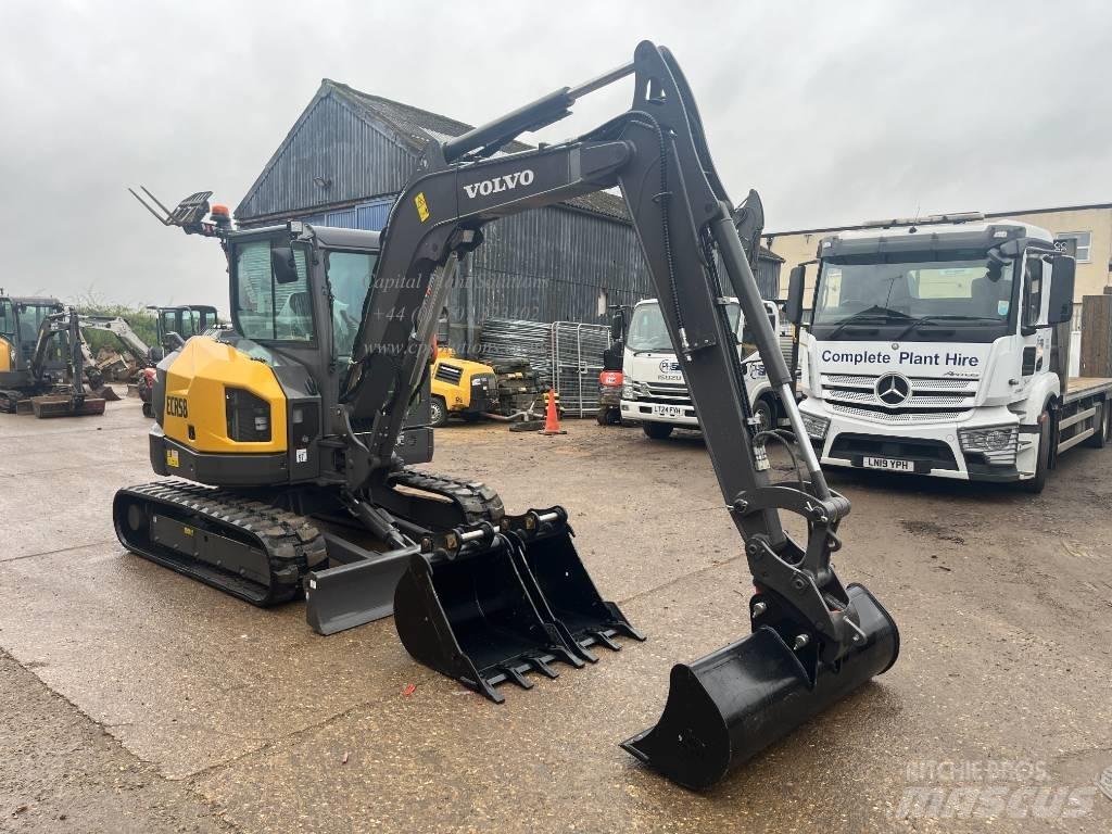 Volvo ECR 58 F Mini rýpadla < 7t