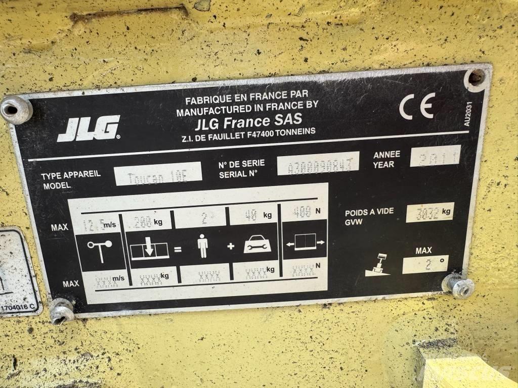 JLG Toucan 10 E Vertikální sloupové výtahy