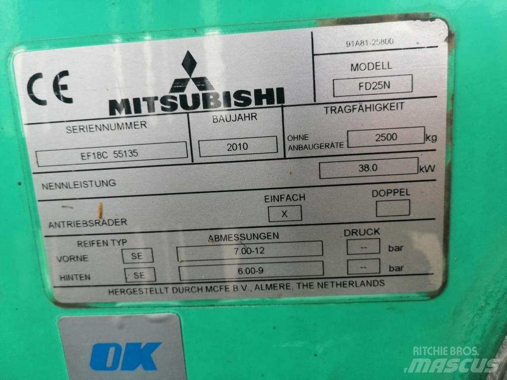 Mitsubishi FD25N Dieselové vozíky