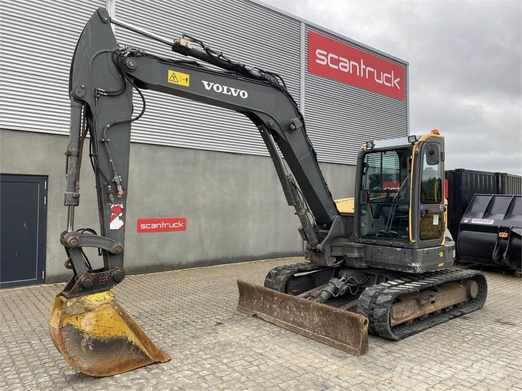 Volvo ECR88 Kolová rýpadla