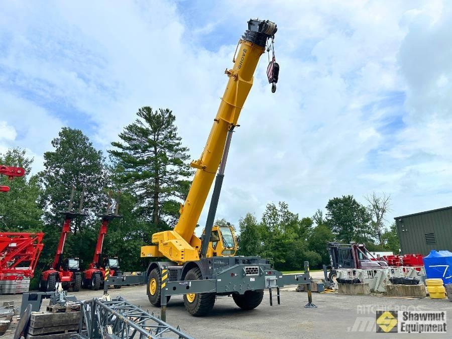 Grove GRT 8100 Jeřáby pro těžký terén