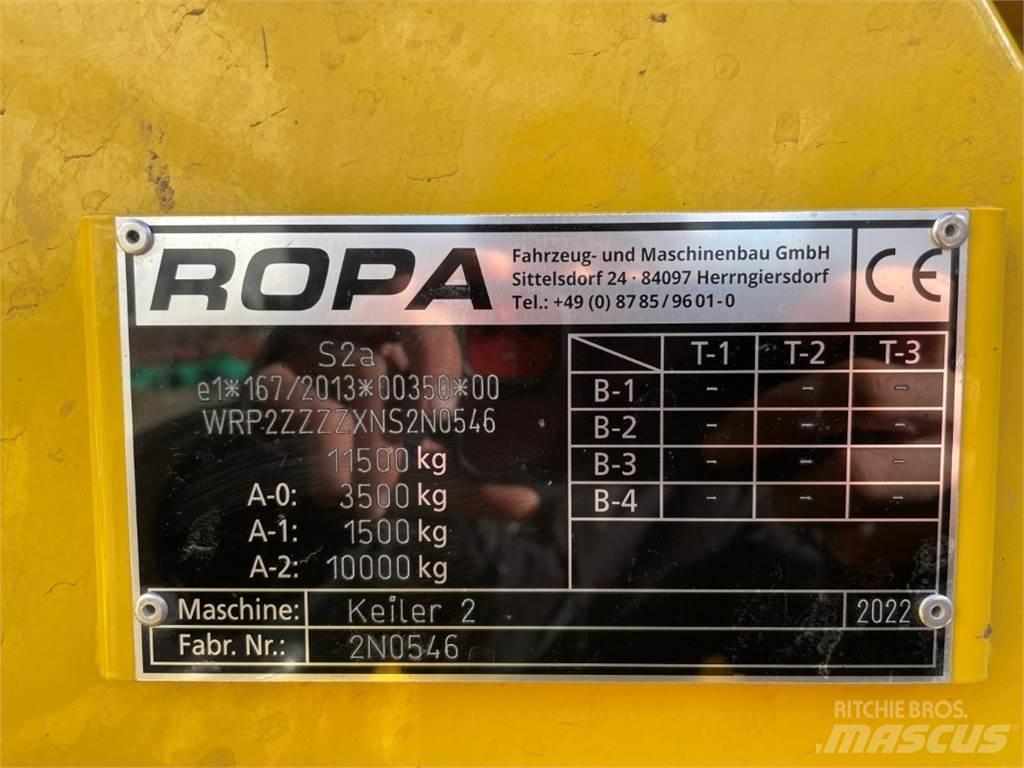 Ropa KEILER 2 Bramborové kombajny / sklízeče