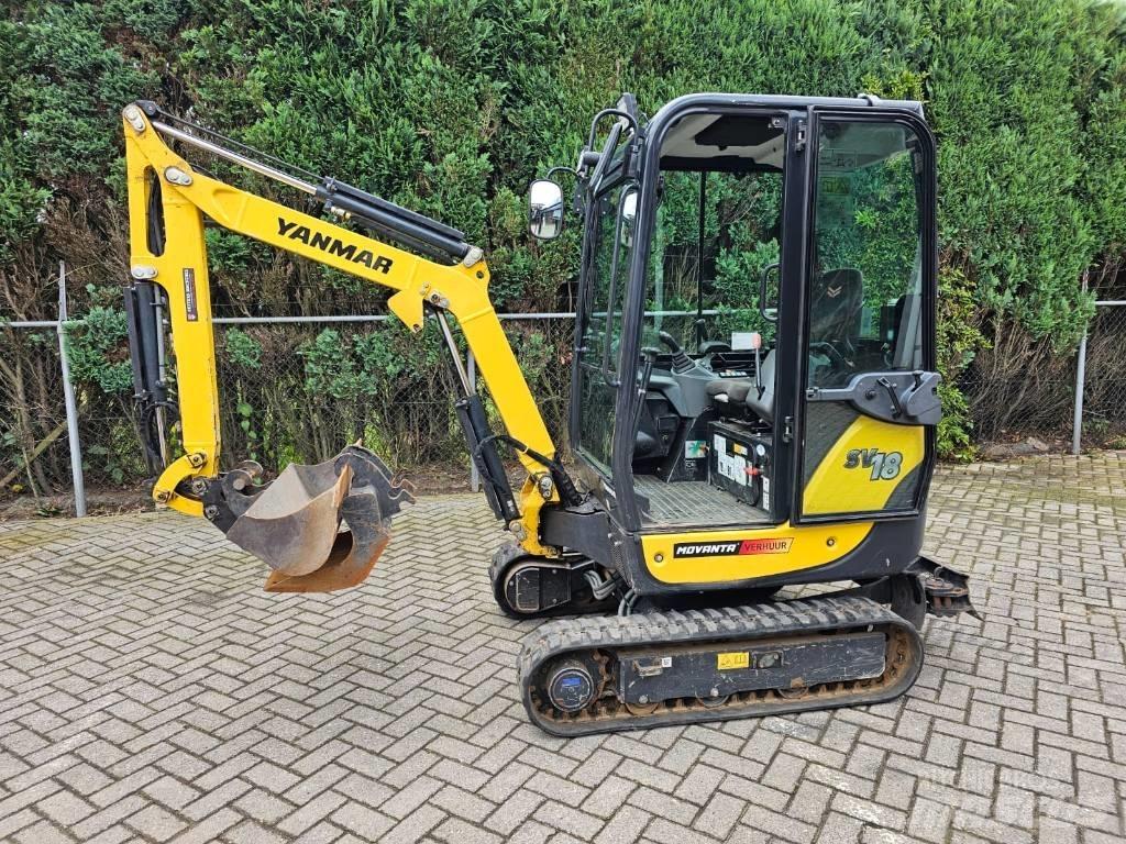 Yanmar SV 18 Mini rýpadla < 7t