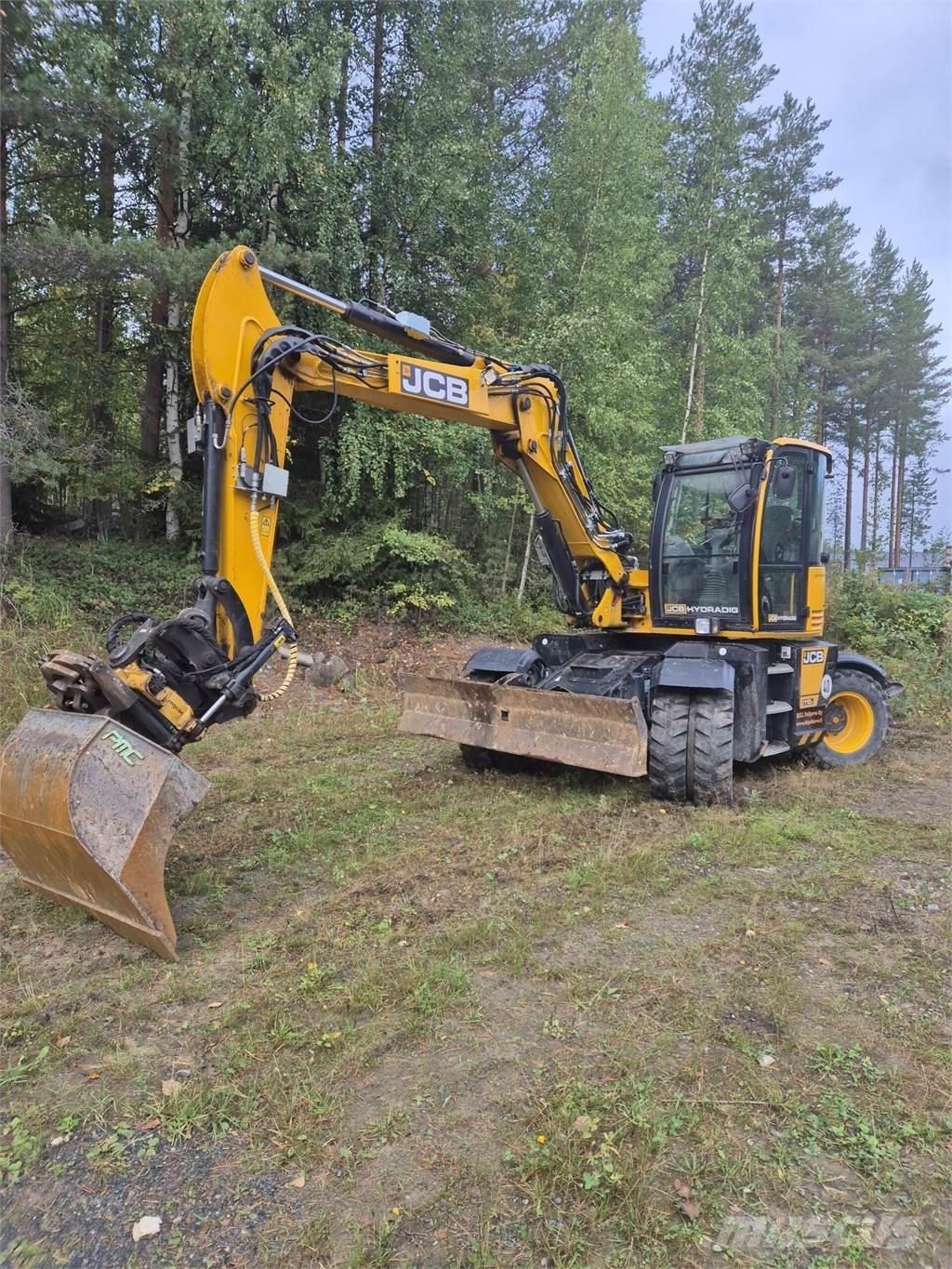 JCB 110W Hydradig Kolová rýpadla