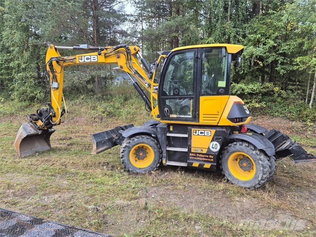 JCB 110W Hydradig Kolová rýpadla