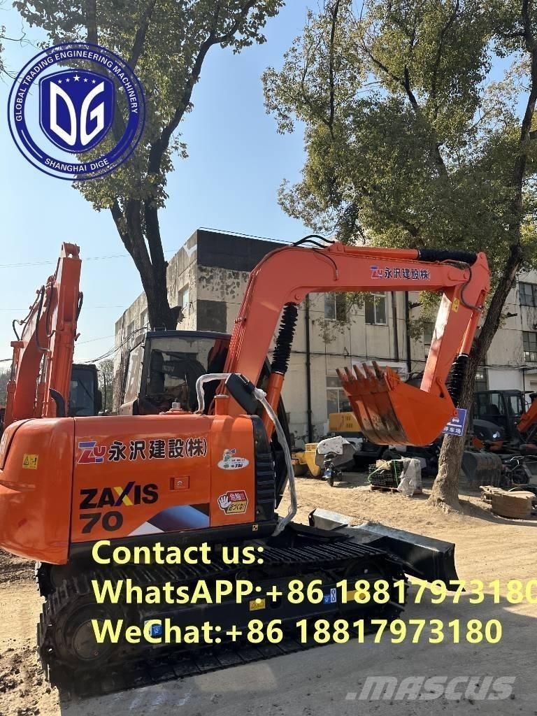 Hitachi ZX 70 Mini rýpadla < 7t
