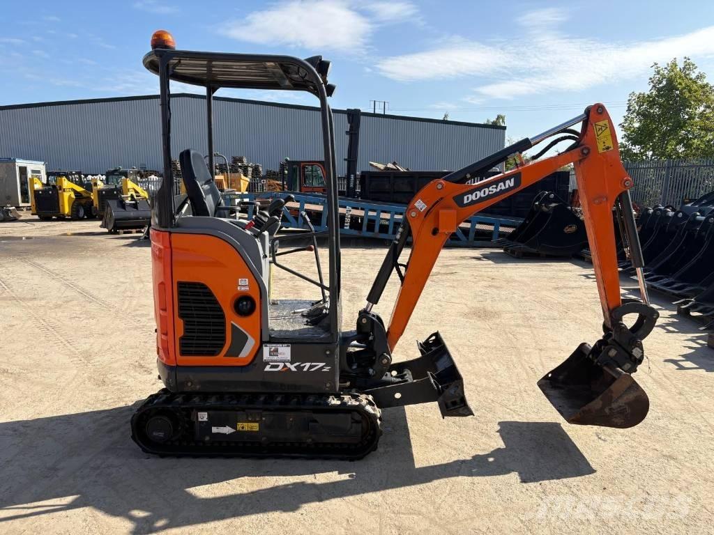 Doosan DX 17 Mini rýpadla < 7t