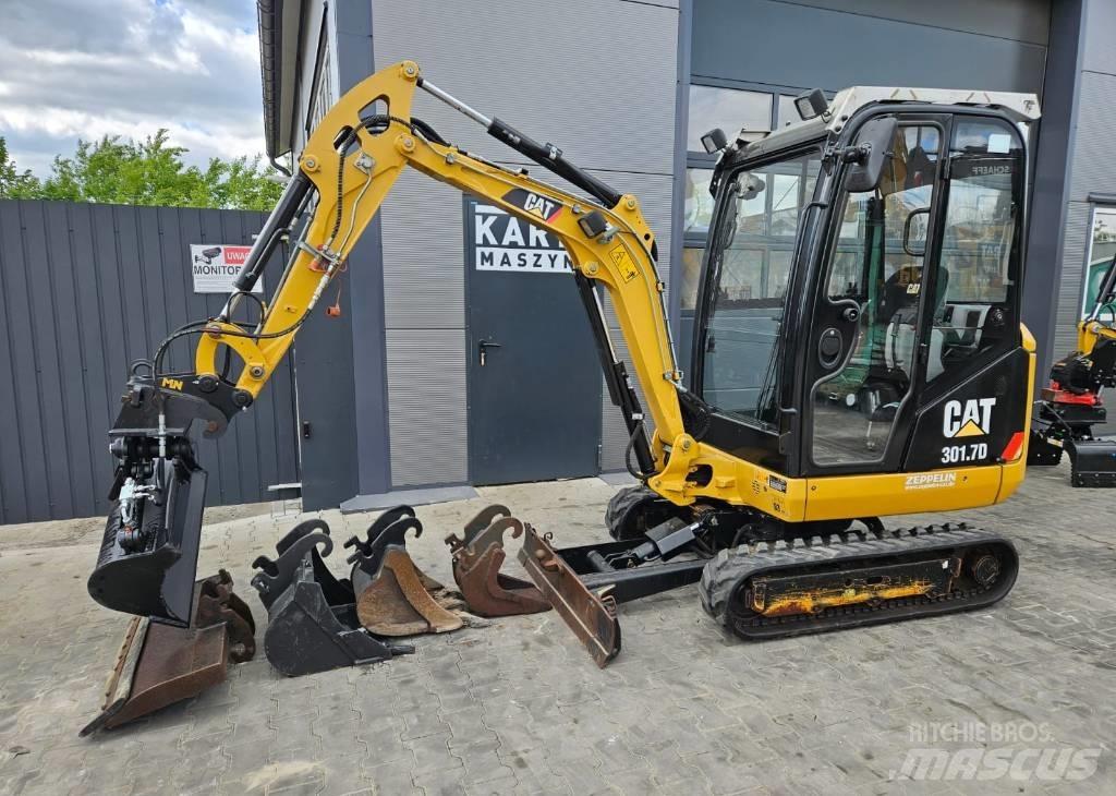 CAT 301.7 D Mini rýpadla < 7t