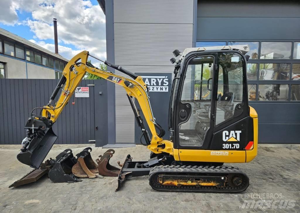 CAT 301.7 D Mini rýpadla < 7t