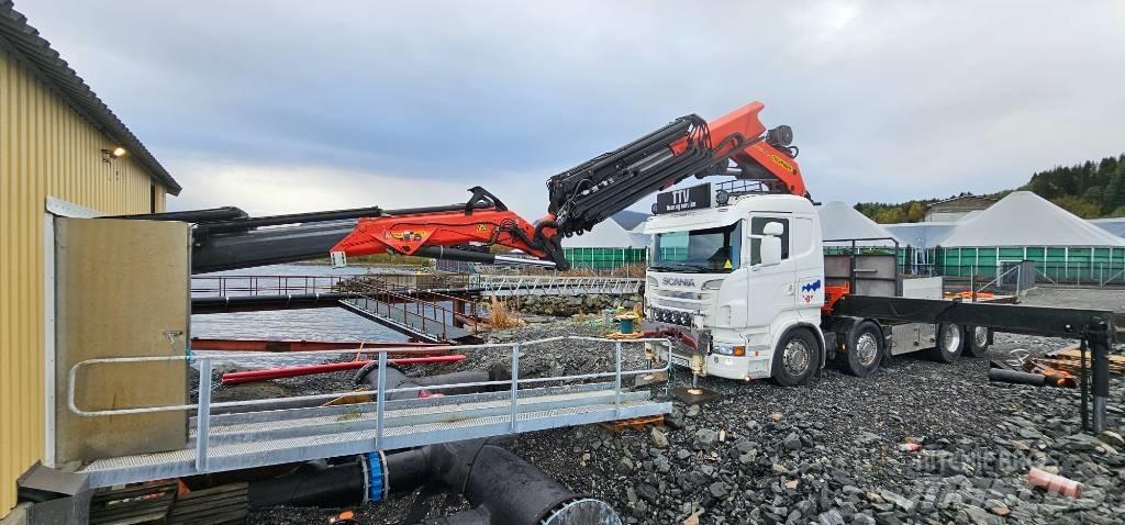 Scania 730 Autojeřáby, hydraulické ruky