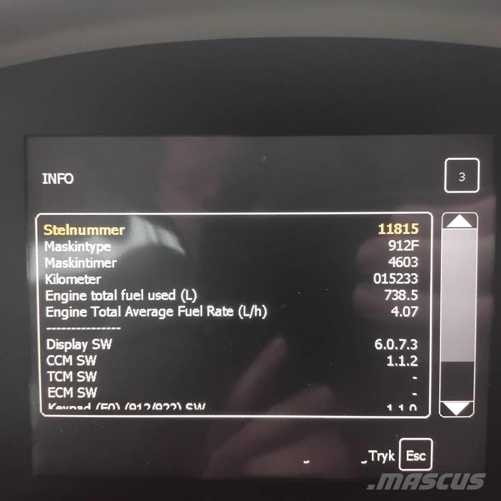 Hydrema 912FS Pevné dempry