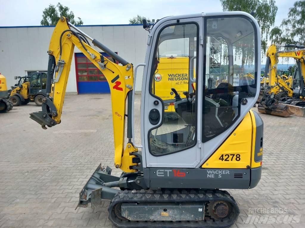 Wacker Neuson ET16 Pásová rýpadla