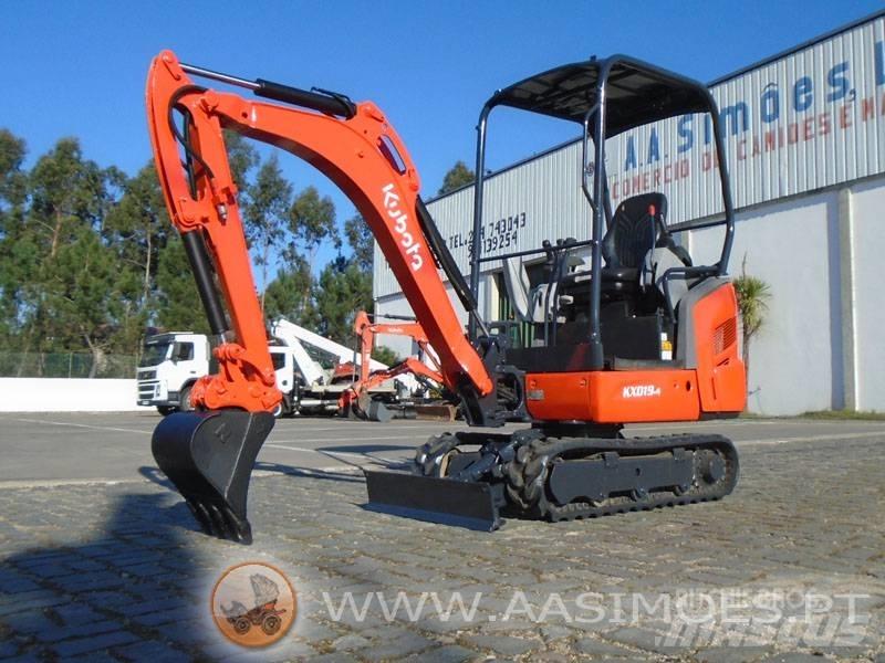Kubota KX 019-4 Mini rýpadla < 7t