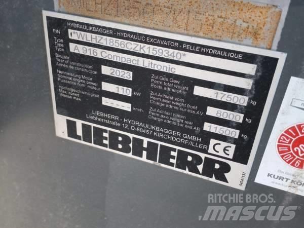 Liebherr A 916 Comp Kolová rýpadla