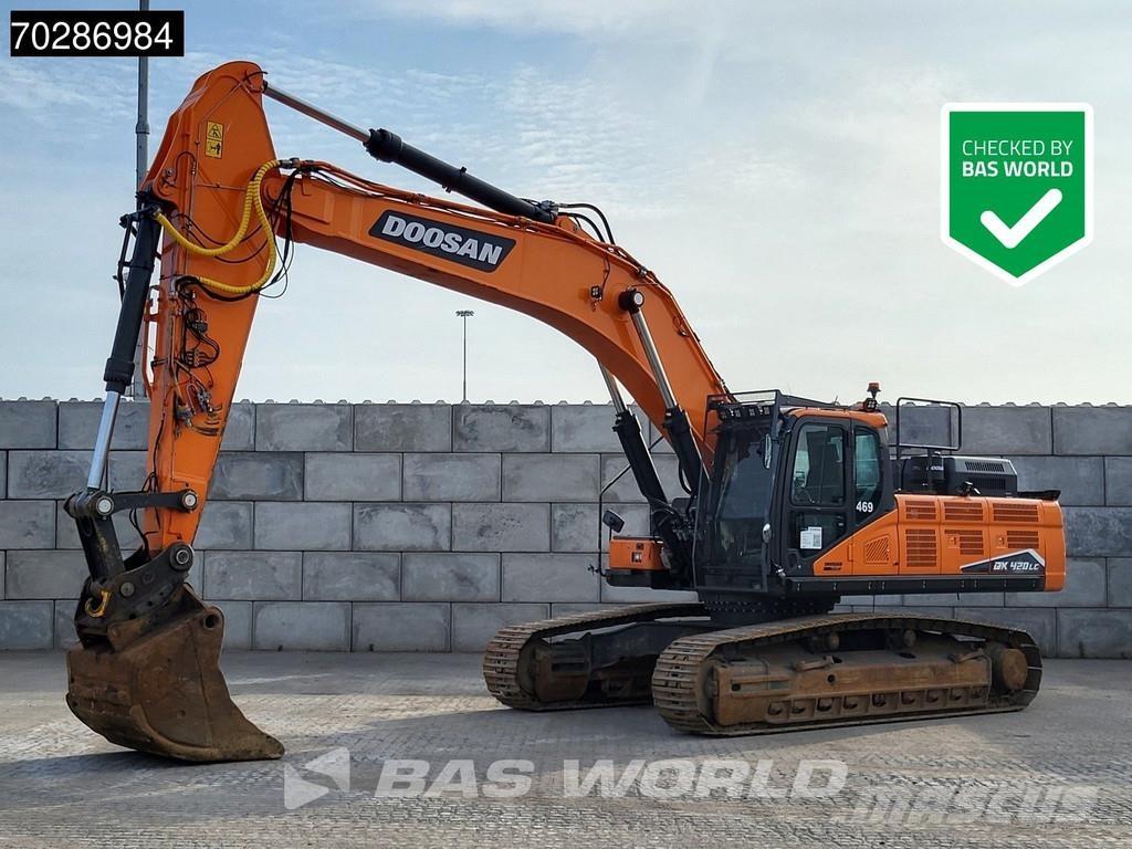 Doosan DX420 LC-7 Pásová rýpadla