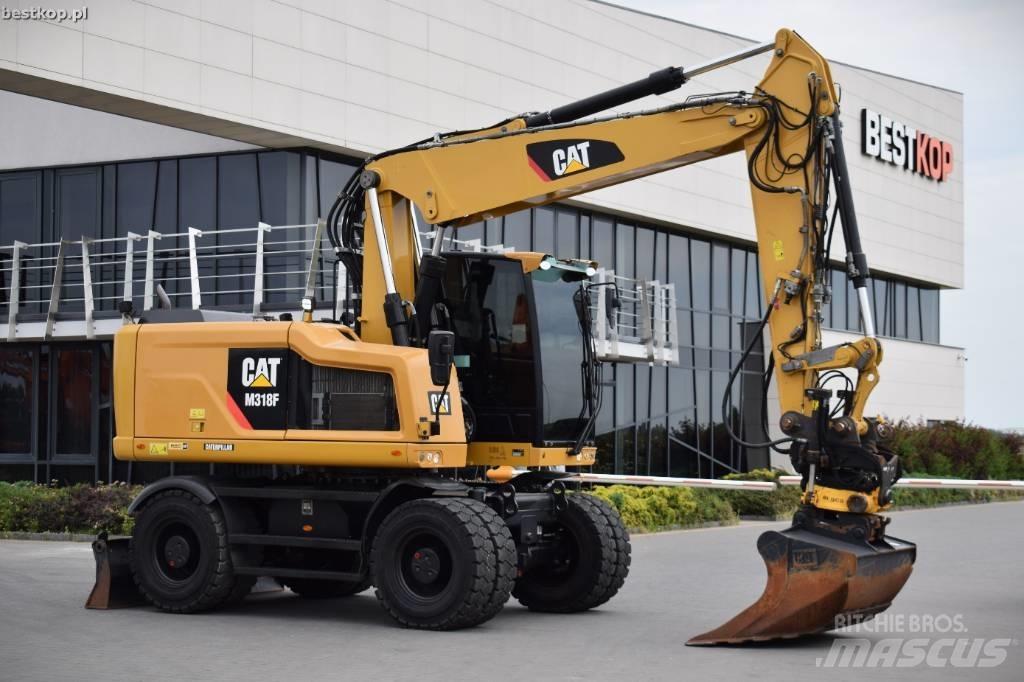 CAT M 318 F Kolová rýpadla