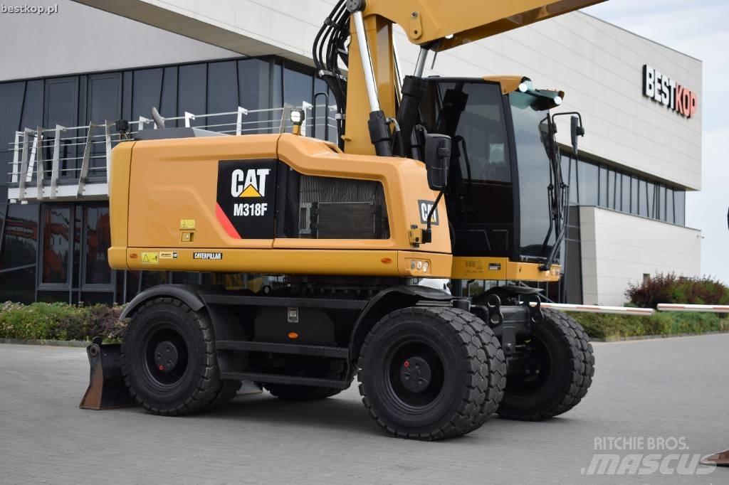 CAT M 318 F Kolová rýpadla