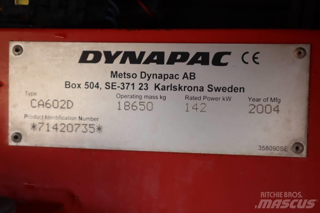 Dynapac CA 602 D Tahačové válce