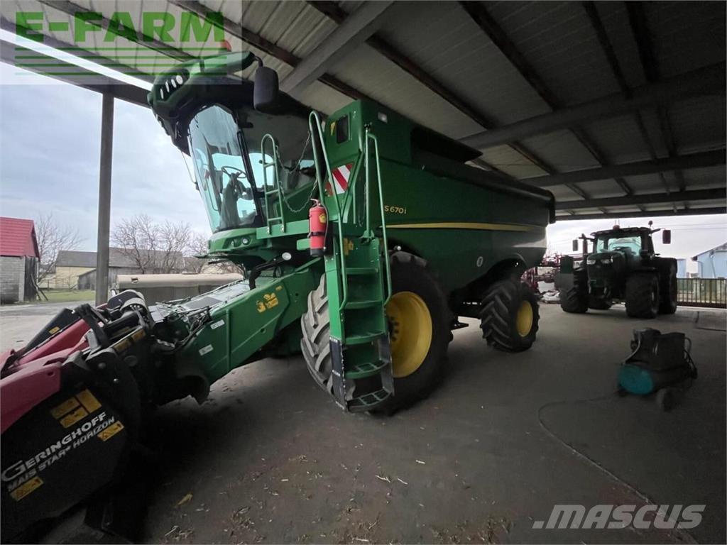 John Deere s670i Sklízecí mlátičky