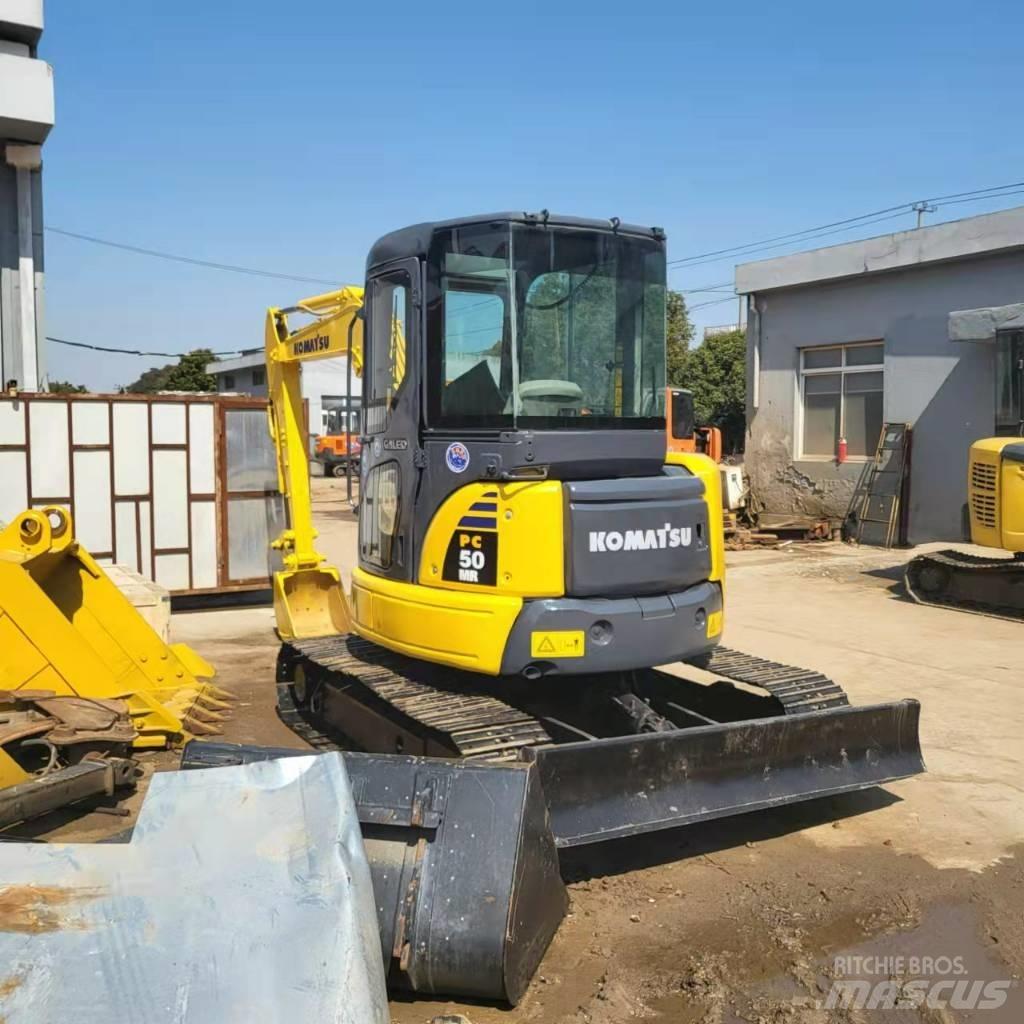Komatsu PC50 Pásová rýpadla