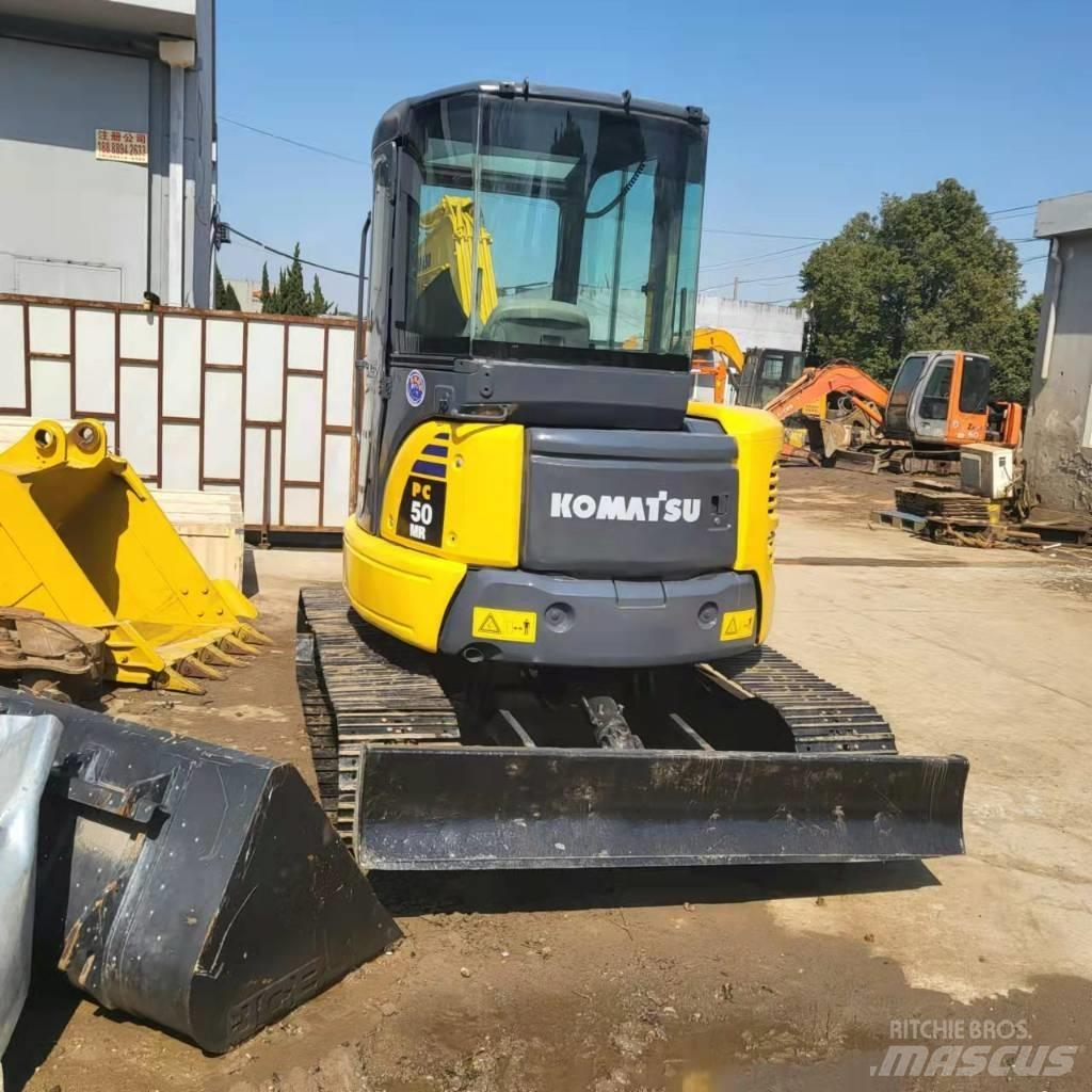 Komatsu PC50 Pásová rýpadla