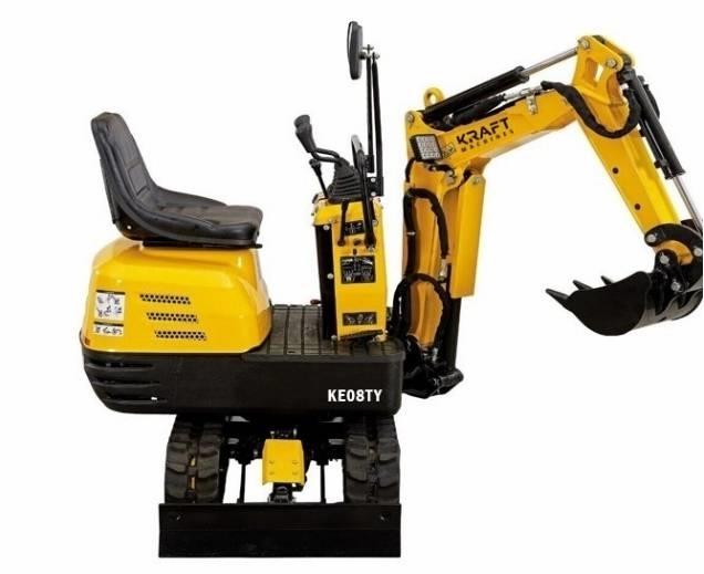 Kraft KE08TY Mini rýpadla < 7t