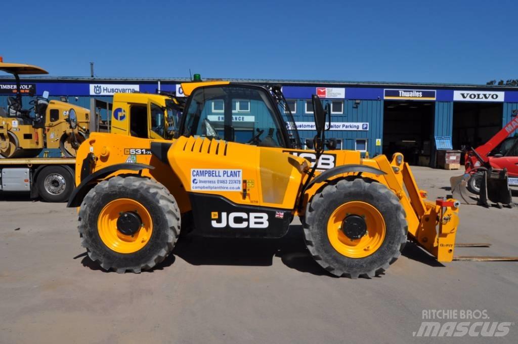 JCB 531-70 Teleskopické manipulátory