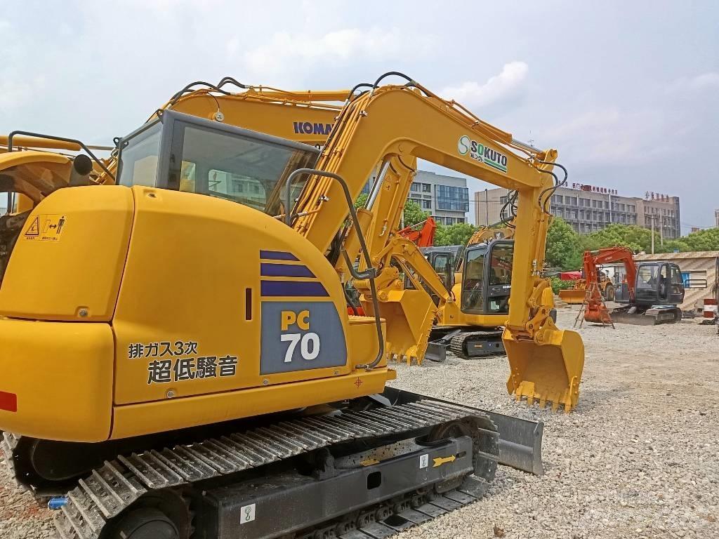 Komatsu PC 70-8 Pásová rýpadla