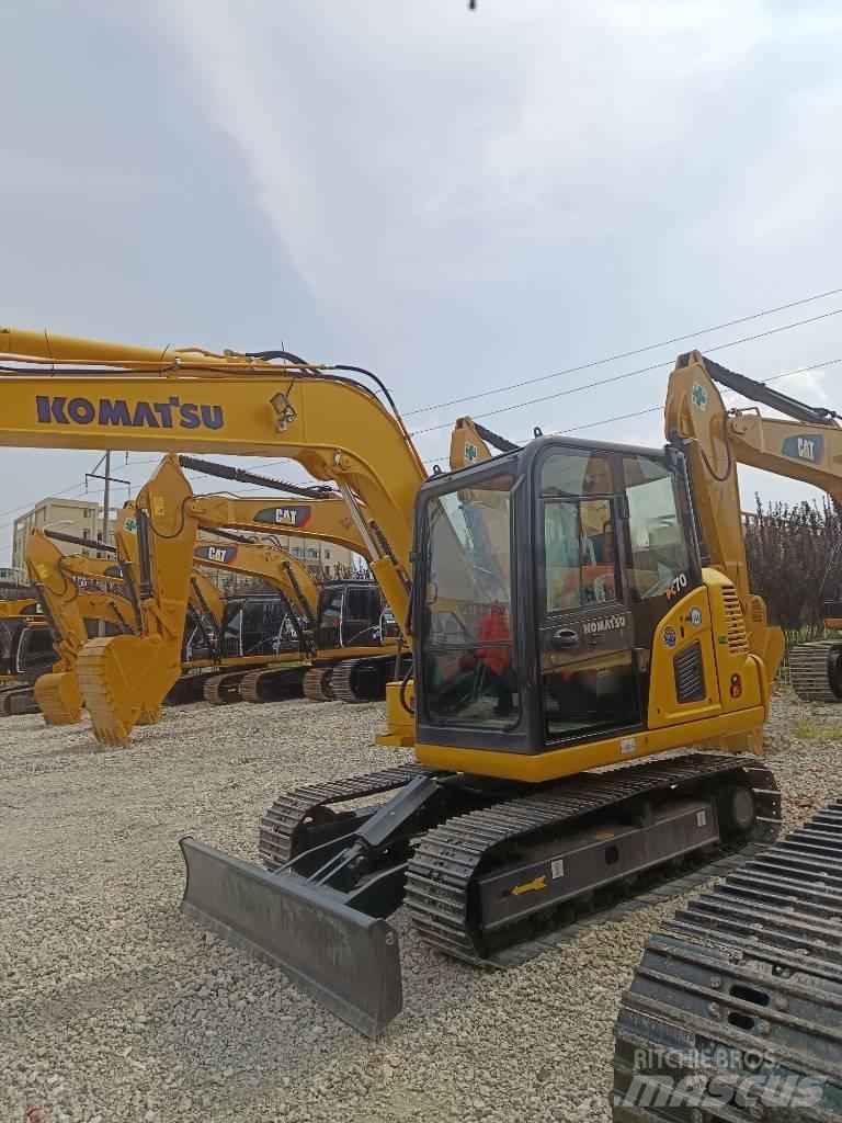 Komatsu PC 70-8 Pásová rýpadla