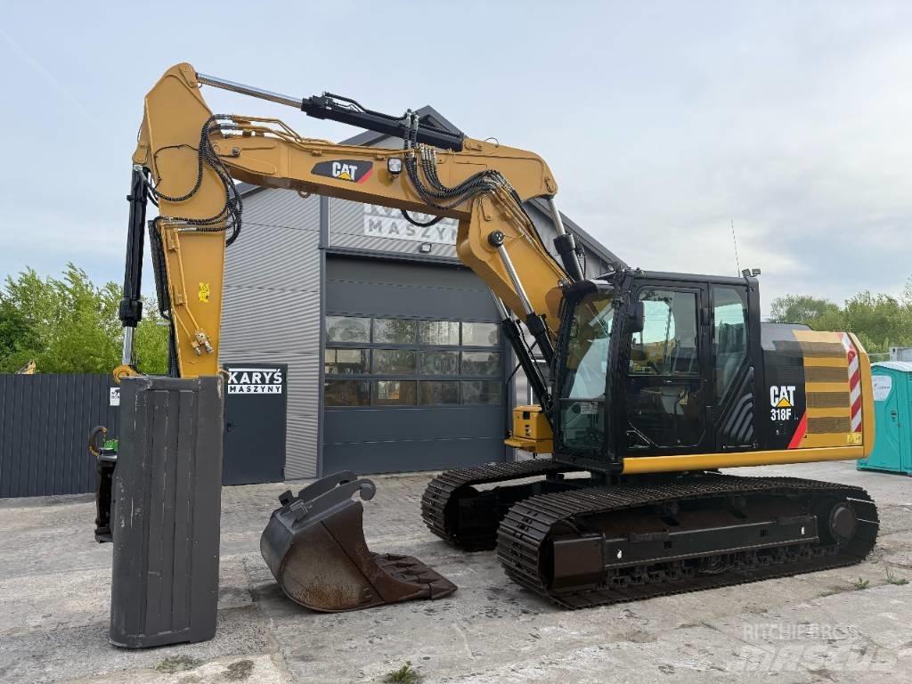 CAT 318 Pásová rýpadla