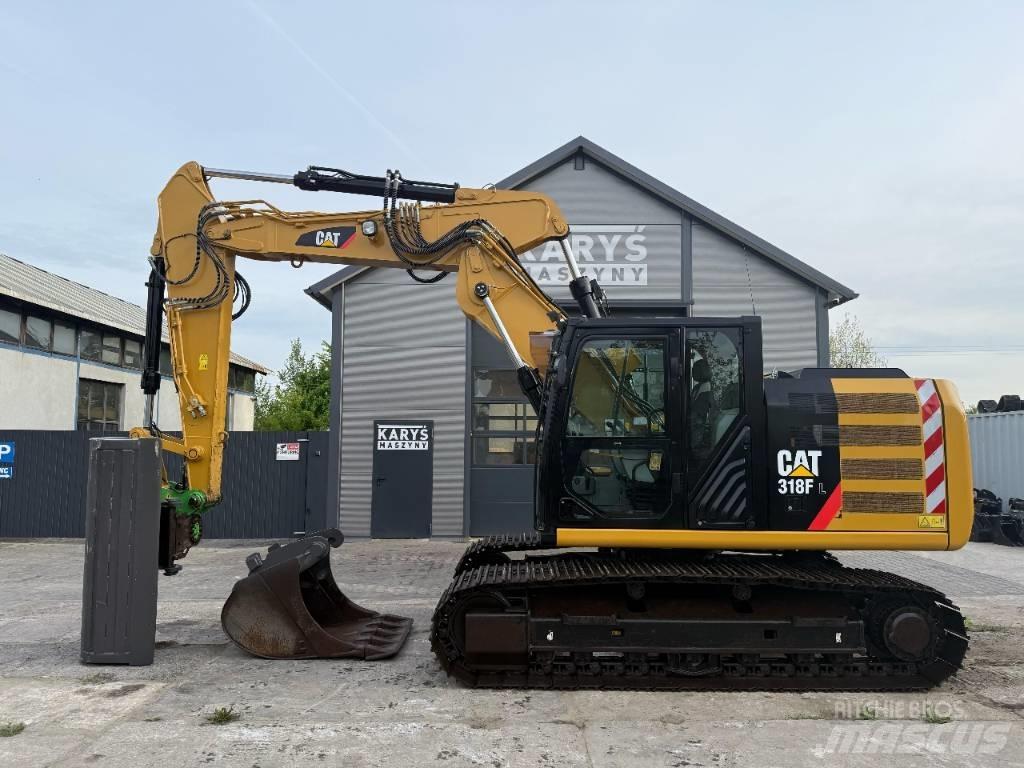 CAT 318 Pásová rýpadla