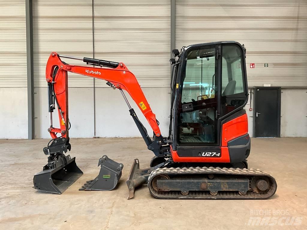 Kubota U 27-4 Mini rýpadla < 7t