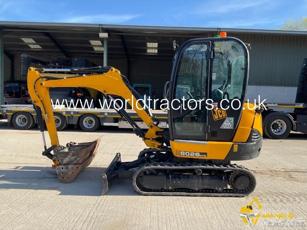 JCB 8026 CTS Mini rýpadla < 7t