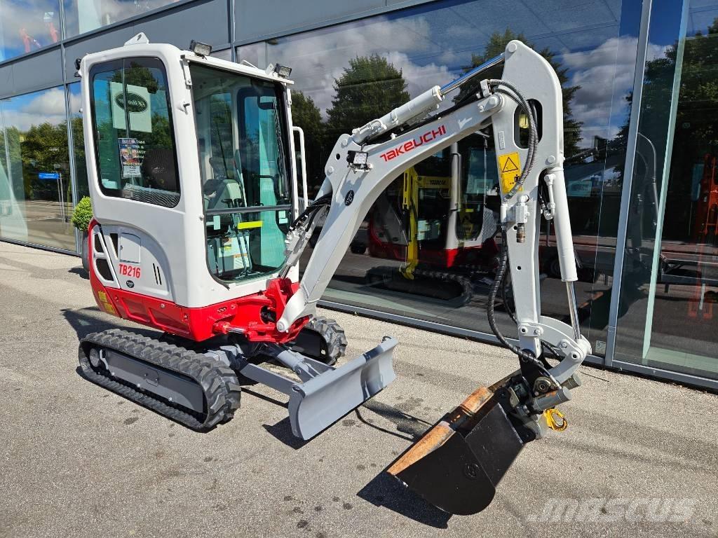 Takeuchi TB 216 Mini rýpadla < 7t