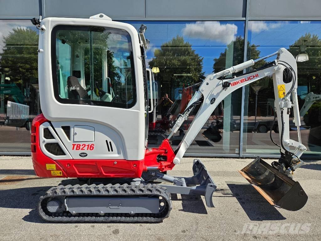 Takeuchi TB 216 Mini rýpadla < 7t