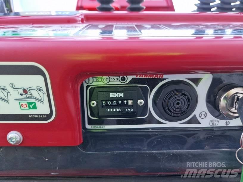 Yanmar C 08 Vyklápěcí dempry