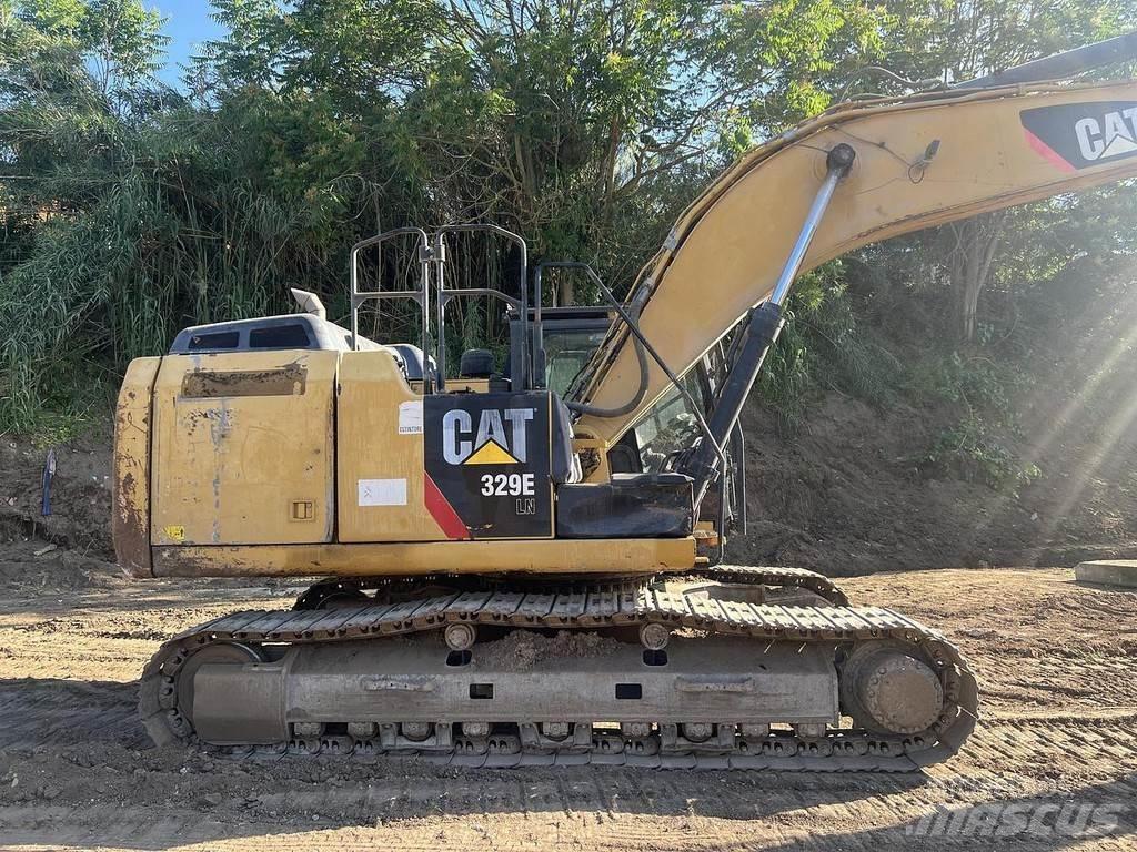 CAT 329E LN Pásová rýpadla