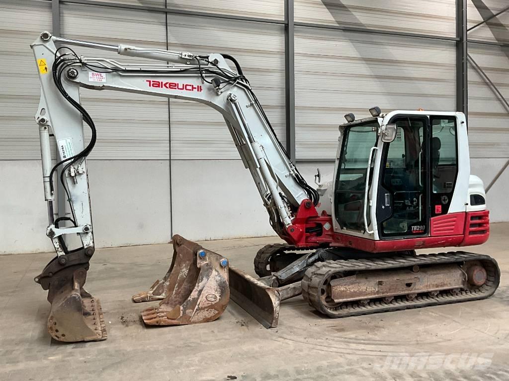 Takeuchi TB 290 Midi rýpadla 7t - 12t